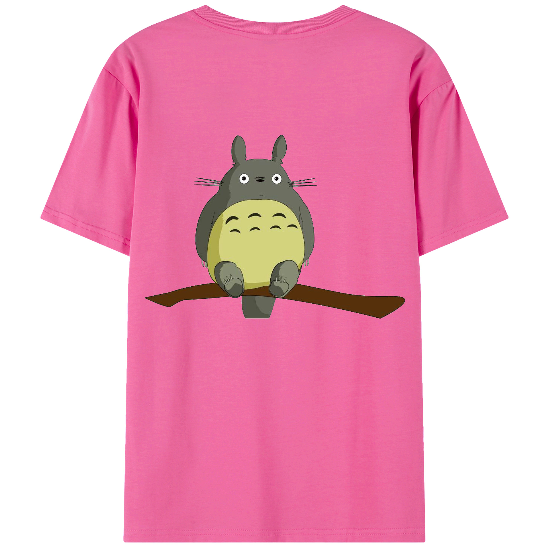 （画像用） となりのトトロ 草壁メイ 草壁サツキ My Neighbor Totoro Satsuki Kusakabe Mei Kusakabe レディース半袖Tシャツ(バックプリント)